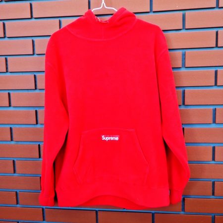 Supreme 20AW Polartec Hooded Sweatshirt パーカー レッド