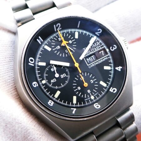 TUTIMA MILITARY CHRONOGRAPH レマニア5100 自動巻 ミリタリー クロノグラフ ドイツ製