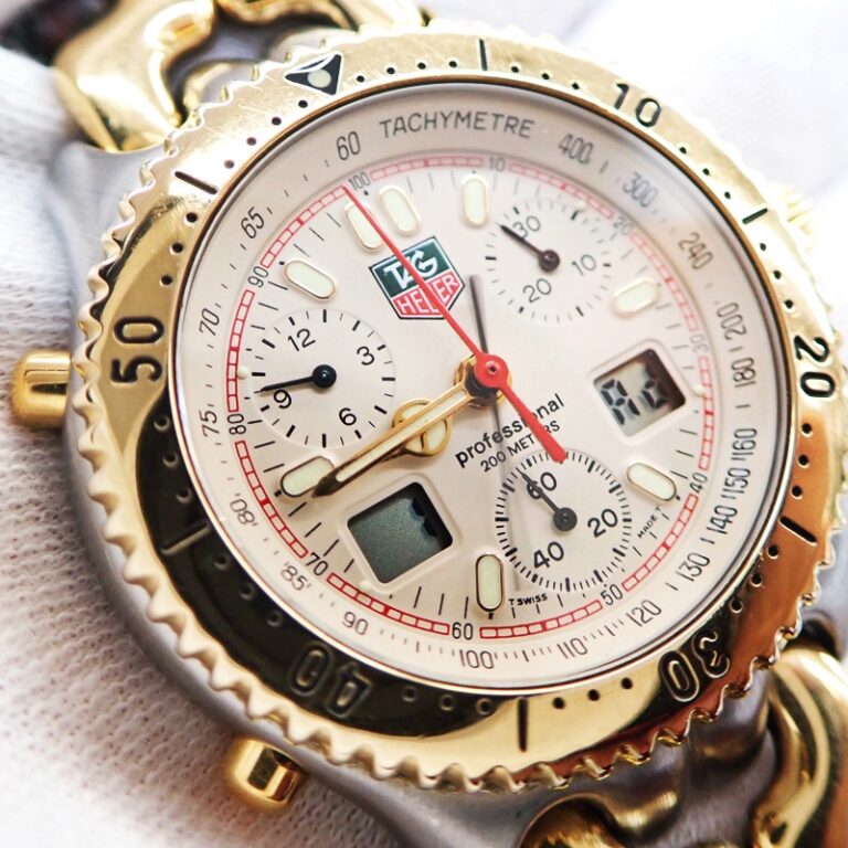 TAG Heuer - タグホイヤー 腕時計 セル クロノグラフ 黒の+inforsante.fr