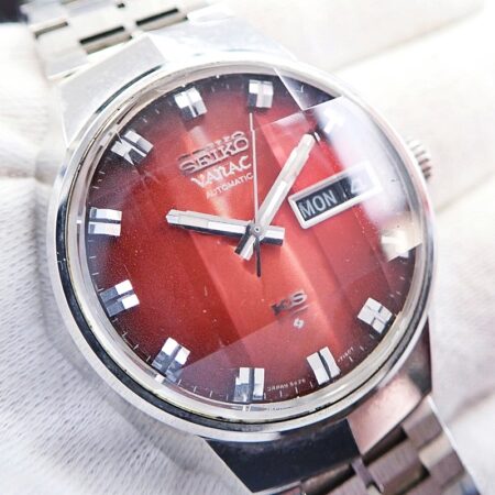 キングセイコー バナック 5626-7140 デイデイト 赤文字盤 自動巻 腕時計