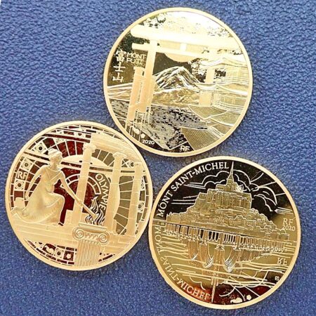 K24 50ユーロ金貨 3枚まとめ 総重量23.4g