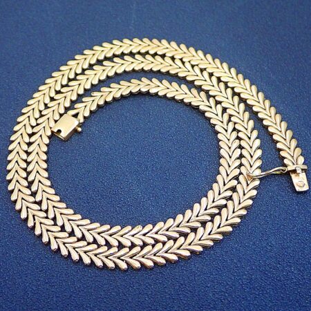 K14 デザインネックレス 重量31.2g