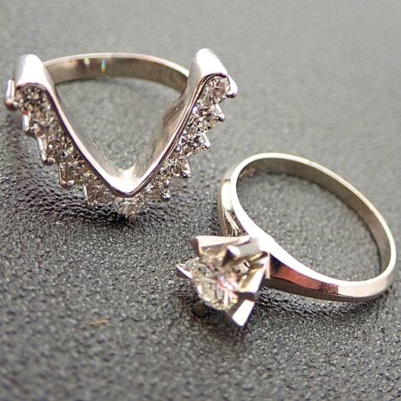 貴金属まとめ 総重量10.8g Pt900/ダイヤ0.38ct/メレ0.86ct