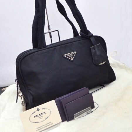 プラダ B10072 ハンドバッグ テスートナイロン ブラック