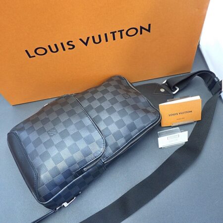 ルイヴィトン アヴェニュー スリングバッグ N40097 ダミエ アンフィニ ボディバッグ