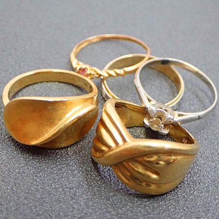 貴金属まとめ 総重量18.4g K18/Pt850/コンビ