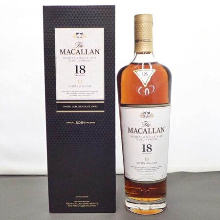マッカラン 18年 2024 シェリーオークカスク 700ml 43% ウィスキー