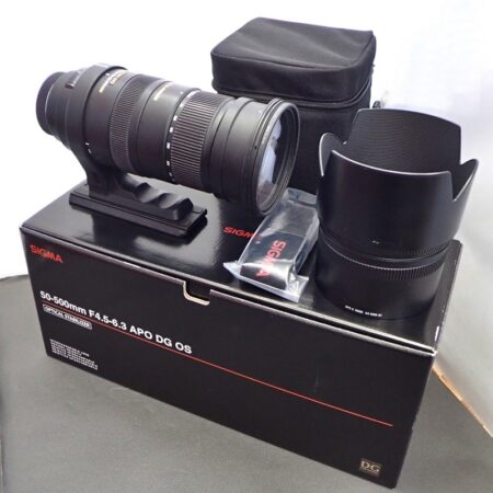 シグマ APO 50-500mm F4.5-6.3 DG OS HSM キャノン用 超望遠レンズ