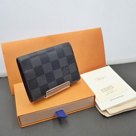 ルイヴィトン アンヴェロップ カルト ドゥ ヴィジット N63338 ダミエ グラフィット カードケース