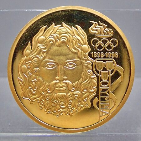 K22 オリンピック100周年記念 1000シリング金貨 17.0g