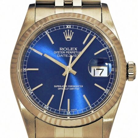 ロレックス デイトジャスト 16234 ブルーダイアル