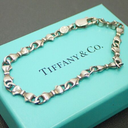 ティファニー パフ リボン ブレスレット SV925