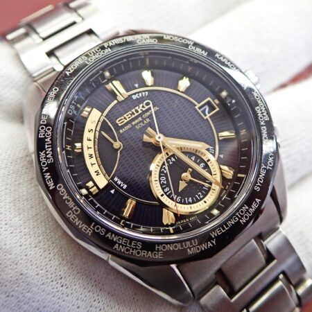 セイコー ブライツ SAGA001 ワールドタイム電波ソーラー