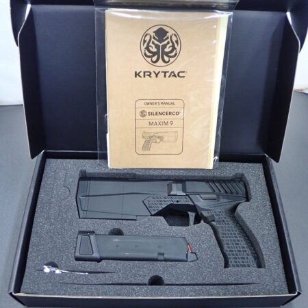 LayLax KRYTAC SILENCERCO MAXIM9 / KTCO2-MAXIM9-S-BK CO2ガスブローバック