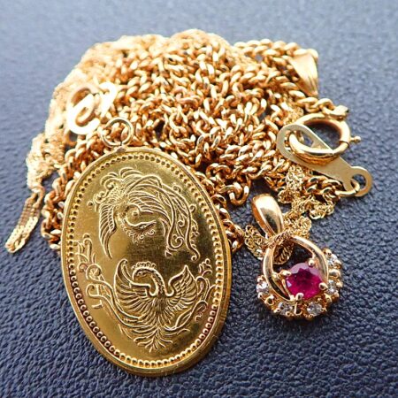 貴金属まとめ 総重量12.6g K24/K18/K14