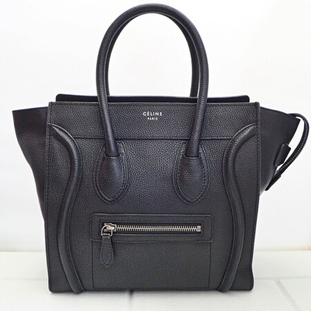 セリーヌ ラゲージ マイクロショッパー ブラック