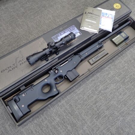東京マルイ L96 AWS ブラックストック エアガン ＋ ノーベルアームズ TAC ONE 31244 ライフルスコープ