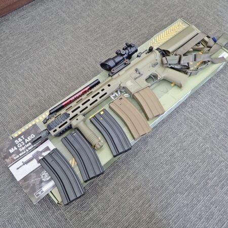 S&T M4 URX4 M-LOK 11.5 チャレンジャーライン G3 AGE DE 電動ガン