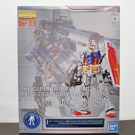 MG 1/100 ガンダムベース限定 RX-78-2 ガンダム Ver.3.0 チタニウムフィニッシュ